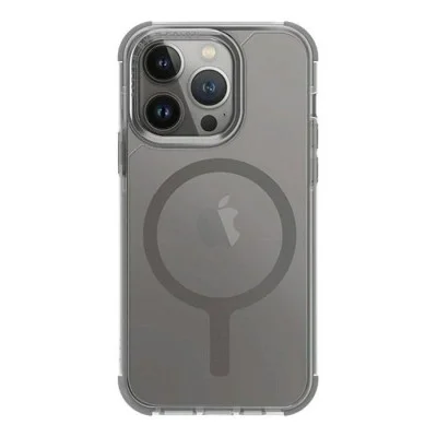 Cover Iphone 15 Pro Max Hybrid Magclick Charging Combat Uniq - Frost Grey